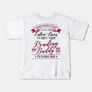 Mommy's Future Reading Buddy Kids T-Shirt